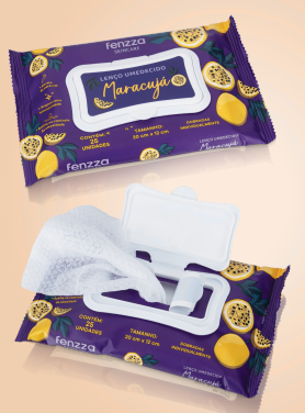 FZ53034 LENCO UMEDECIDO MARACUJA FENZZA