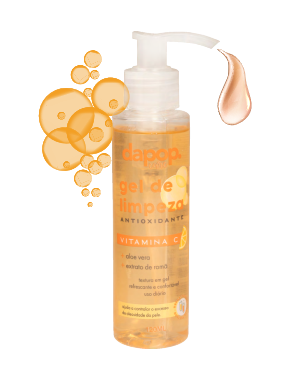 DP2324 GEL DE LIMPEZA FACIAL VITAMINA C DAPOP