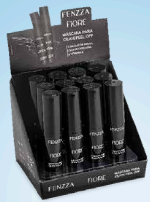 FZ53011 MASCARA PARA CILIOS PEEL FIOREPRETA FENZZA BX/ 12UN
