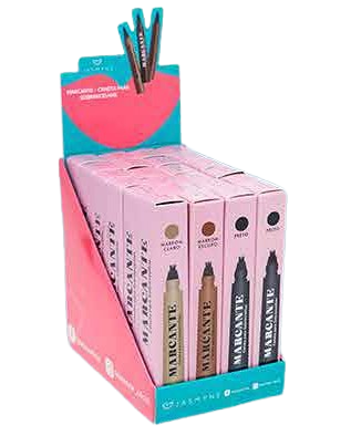 JS21002 MARCANTE - CANETA PARA SOBRANCELHAS JASMYNE BX/ 24UN