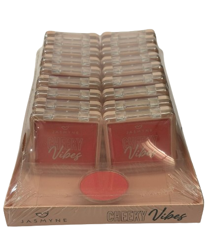 J0115-2 BLUSH CHEEKY VIBES BRING THE HEAT JASMYNE - BX 18 UN