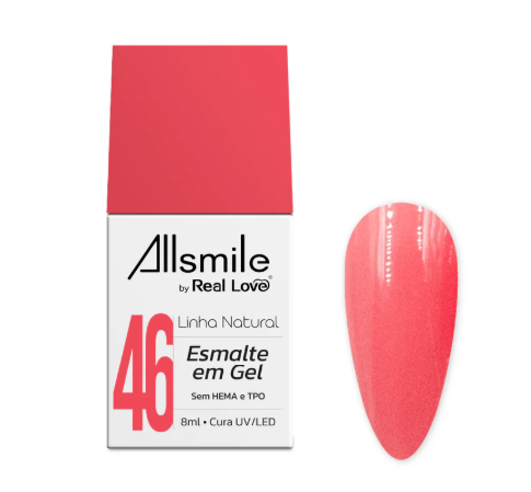 YN-01-46 ESMALTE EM GEL LINHA NATURAL 10ML REAL LOVE