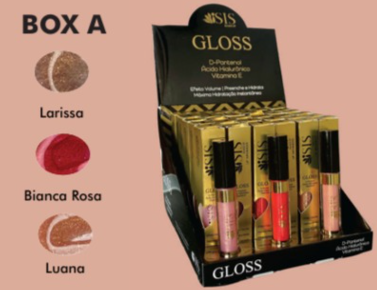 IS052 GLOSS MAXIMIZER EFEITO BOCAO BIANCA/BX 36 UN 