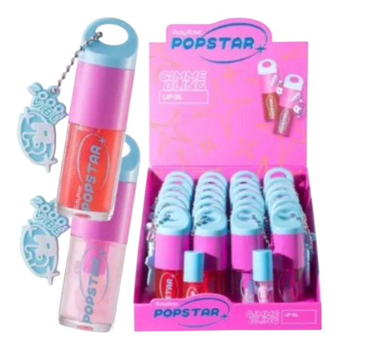 HB-L6507 LIP OIL GIMME BLING POPSTAR RUBY ROSE BX/24UN