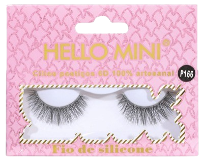CL2171-3  CILIOS POSTICOS 6D SILICONE  HELLO MINI