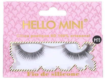 CL2171-4  CILIOS POSTICOS 6D SILICONE  HELLO MINI