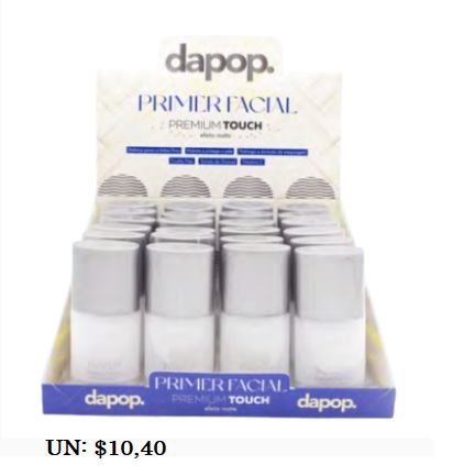 DP2395 PRIMER FACIAL MATTE PREMIUM TOUCH DAPOP BX/24 UN