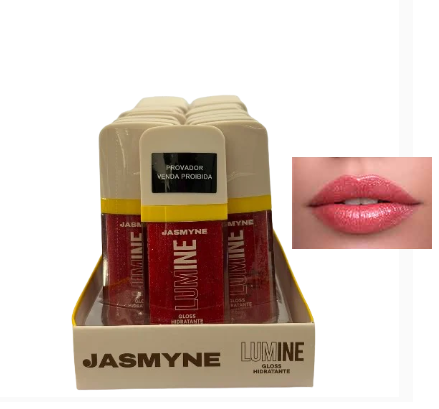 J0135 - LUMINE GLOSS - VERMELHO LUZ - COR 05/ BX 18 UN