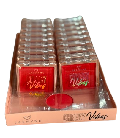 J0115-2 BLUSH CHEEKY VIBES BRING THE HEAT JASMYNE - BX 18 UN
