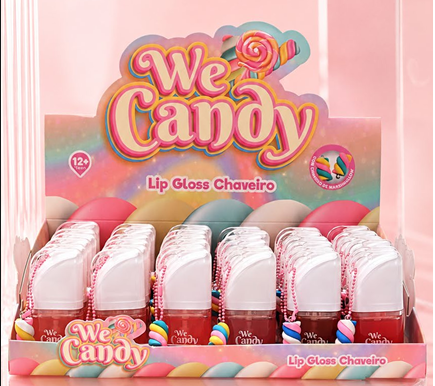 3470.1.1 LIP GLOSS CHAVEIRO WE CANDY VIVAI/BX 36 UN