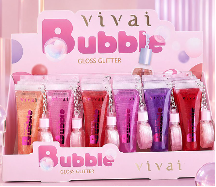 3437.1.1 GLOSS GLITTER BUBBLE VIVAI/BX 24 UN
