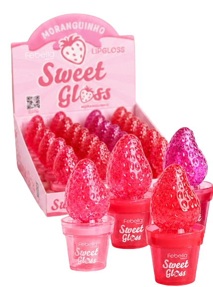 BM40143 LIPGLOSS MORANGUINHO - FEBELLA/BX 24UN