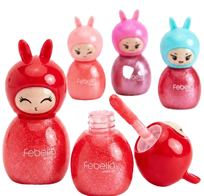 BM40127 GLOSS LABIAL BONEQUINHA - FEBELLA/BX 36NU