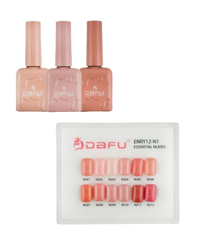 EMRY12-N1 ESMALTE EM GEL - ESSENTIAL NUDES - DAFU/BX 12UN