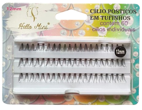 CL007-12 CILIOS TUFINHO 12MM HELLO MINI