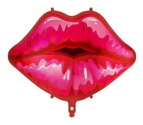 BALAO METALIZADO BOCA 78CM