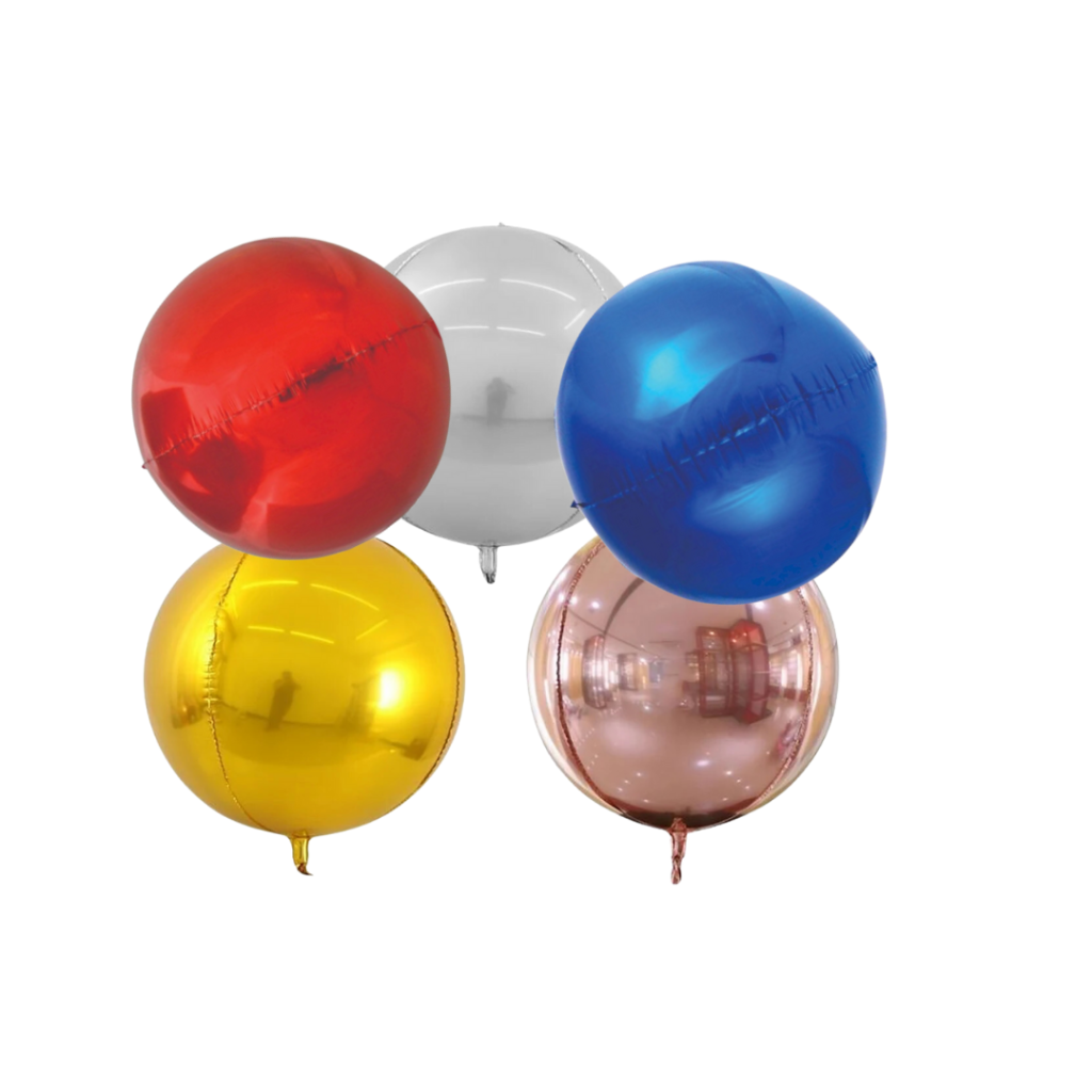 BALAO METALIZADO ESFERA 4D