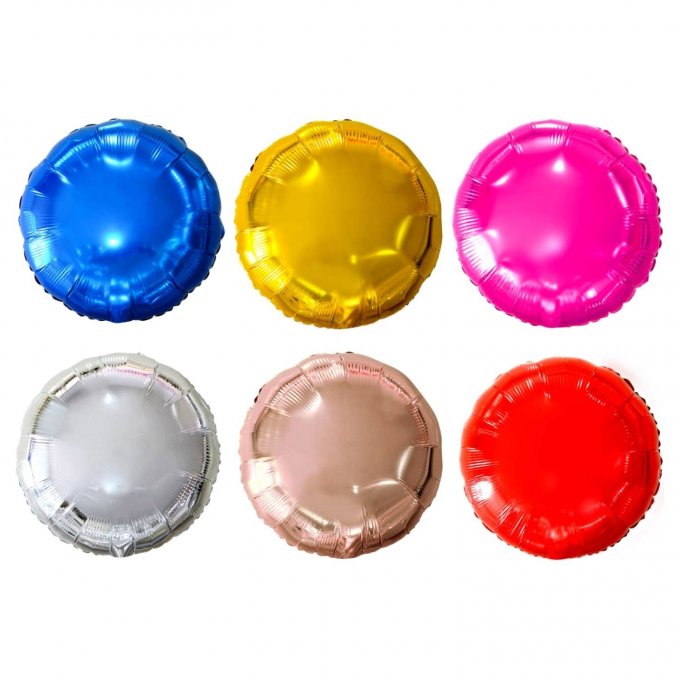 BALAO METALIZADO REDONDO 40CM