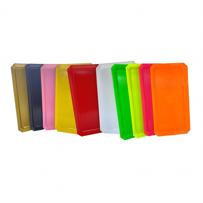 BANDEJA RETANGULAR TEXTURIZADA