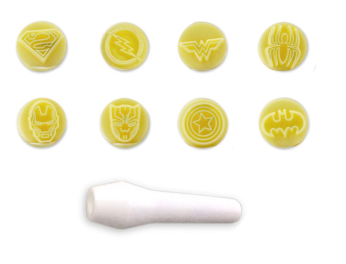 KIT CARIMBOS HEROIS BLUESTAR