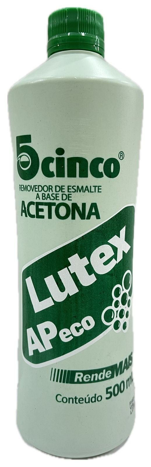 Removedor Acetona Lutex AP Cinco 500ml