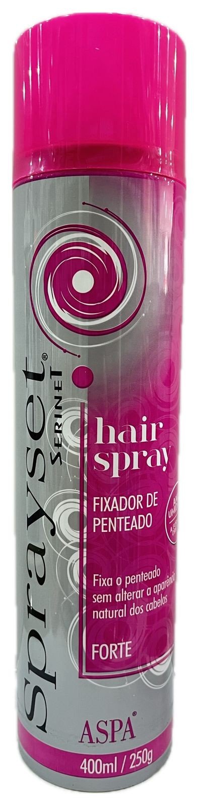 Hair Spray Sprayset Fixação Forte 400ml