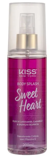 Body Splash Kiss Sweet Heart 200ml