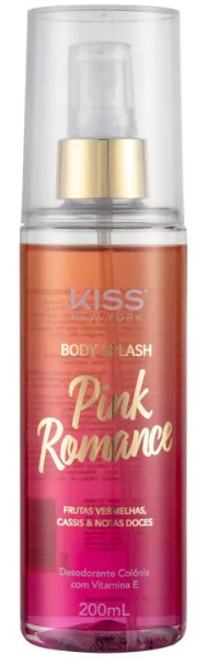 Body Splash Kiss Pink Romance 200ml