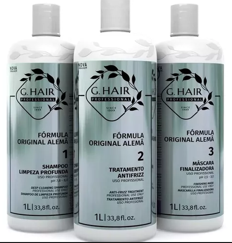 Escova Progressiva Ghair Alemã 3 Passos 1 Litro