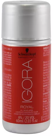 Água Oxigenada Igora Royal 20 volumes 60ml