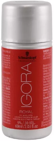 Água Oxigenada Igora Royal 30 volumes 60ml