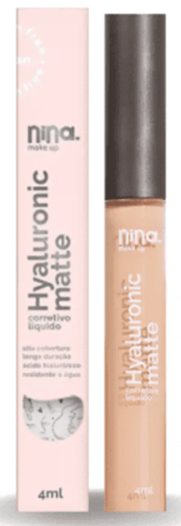 Corretivo Líquido Nina Hyaluronic Matte