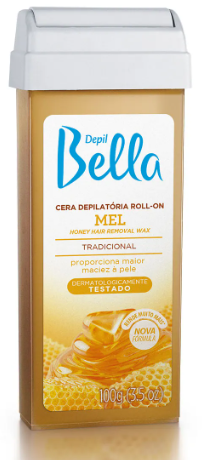 Refil Cera Roll-on Depilbella Mel 100g