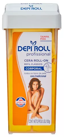 Cera Refil Roll-on Depiroll Tradicional 100g