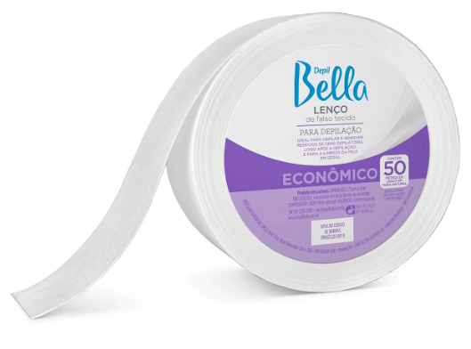 Papel para Depilação Depilbella Rolo com 50 metros