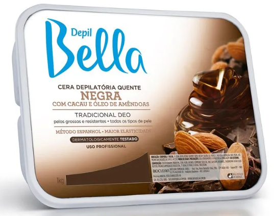 Cera Depilatória DepilBella Negra 1Kg