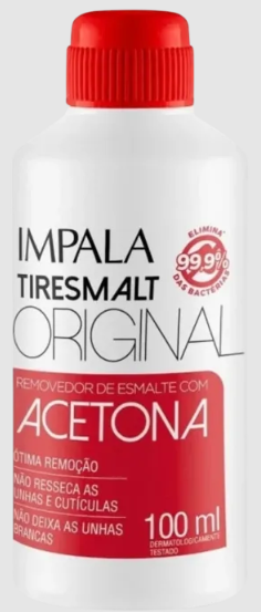 Removedor de Esmalte Impala Original 100ml