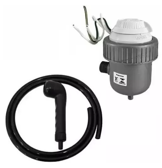 Aquecedor de Lavatório WM 127V 3300W Completo com Mangueirinha