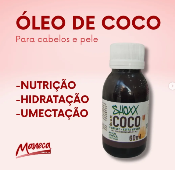 Óleo de Coco Shoxx 60ml