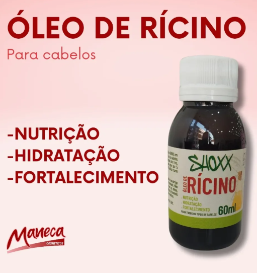 Óleo de Rícino Shoxx 60ml