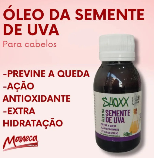 Óleo de Semente de Uva Shoxx 60ml
