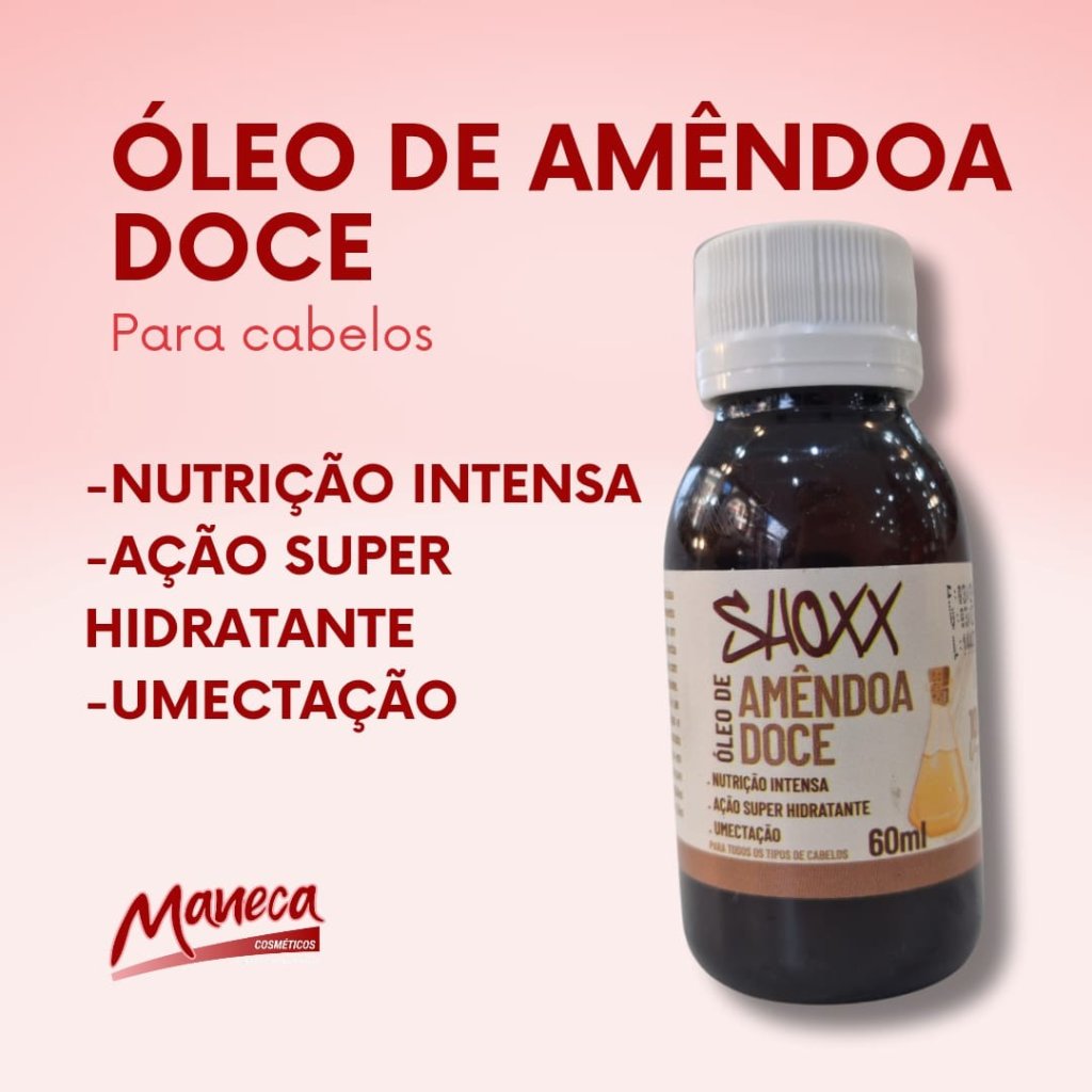 Óleo de Amendoas Doce Shoxx 60ml