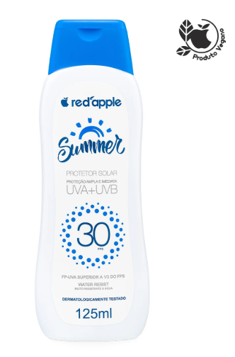 Protetor Solar Red Apple FPS 30 125ml