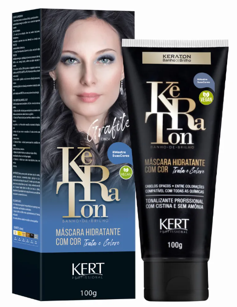 Banho de Brilho Keraton Grafite 100g