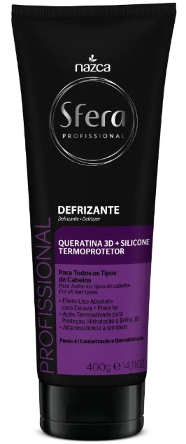 Defrizante Sfera Queratina 3D 400g