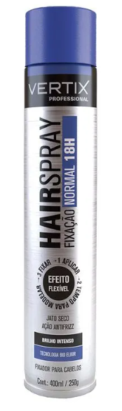 Hair Spray Vertix Fixação Normal 400ml