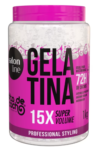 Gelatina Salon Line #Todecacho Super Volume 1kg
