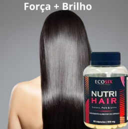Nutri Hair Ecosisx Colágeno C/60 Cápsulas