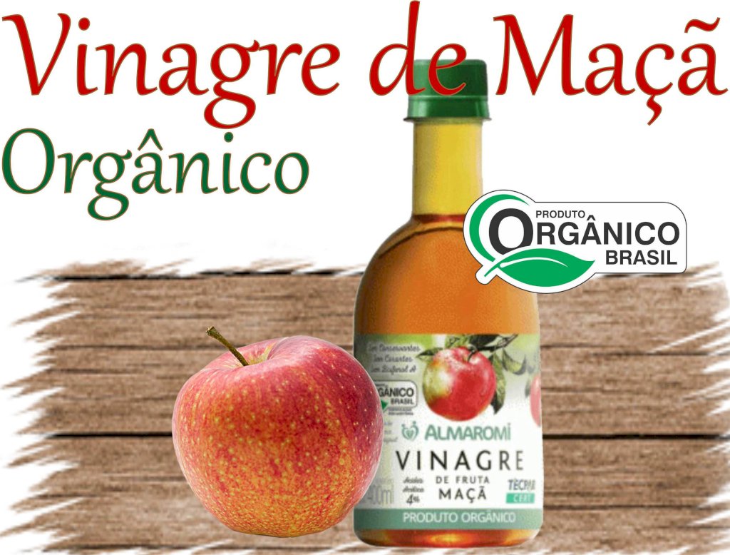 Vinagre de Maçã Orgânico Almaromi