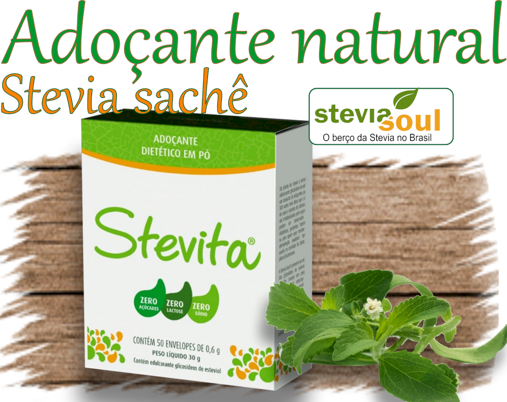 Adoçante Stevita em sachê